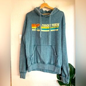 Tanque Verde Arizona Ranch Sweatshirt with Hood Hoodie